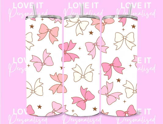 Pink Bow 20oz Tumbler