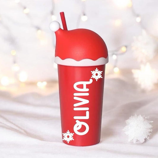 Personalised Santa Hat Cup