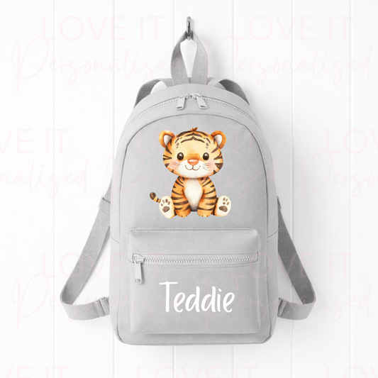 Personalised Children’s Tiger Mini Backpack
