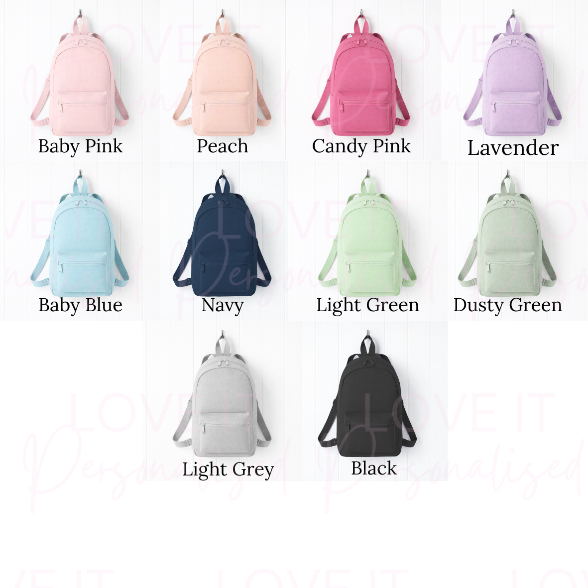 Personalised Children’s Dinosaur Mini Backpack