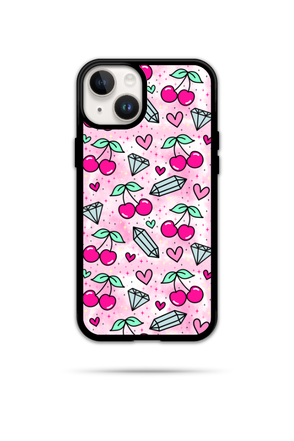 Cherry Diamond Phone Case