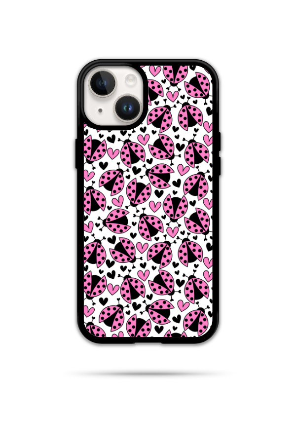 Pink LadyBird Phone Case