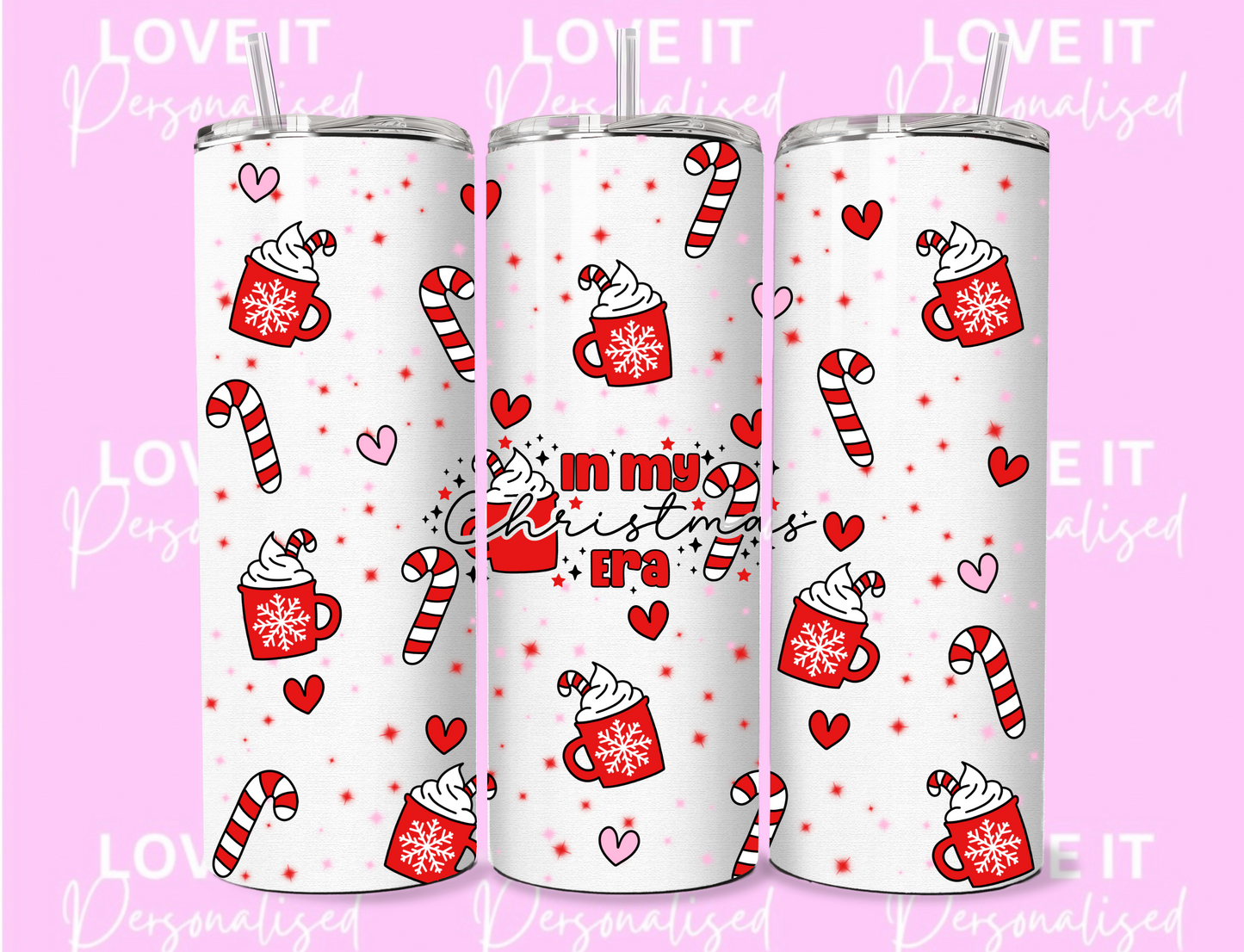 In My Christmas Era 12/20oz Christmas Tumbler